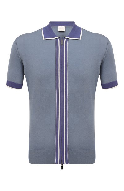 Поло из шелка и хлопка PAL ZILERI, арт. W3M0U334/IM747, фото 1