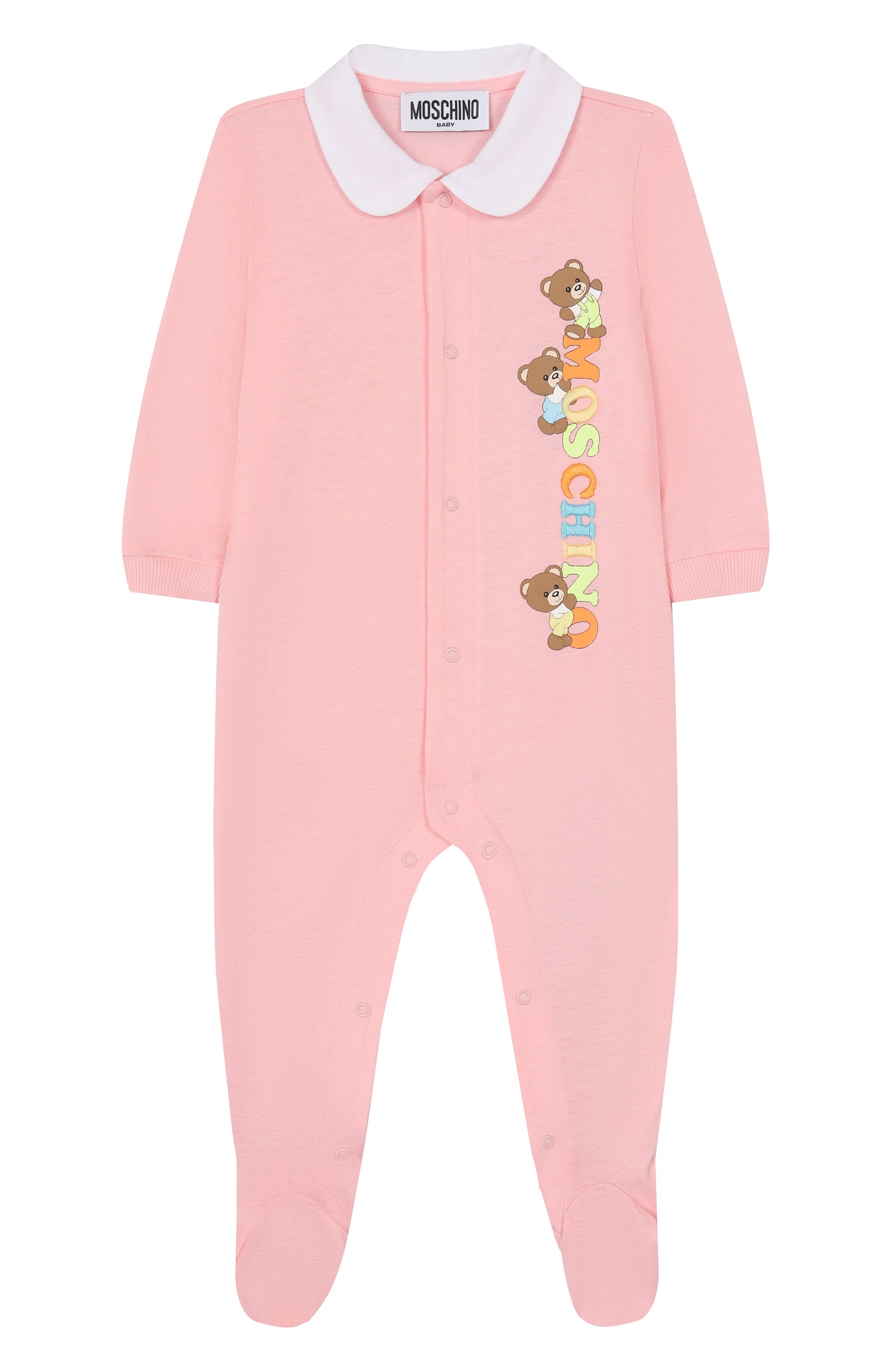 Комплект из трех предметов MOSCHINO светло-розового цвета по цене 21800 руб., арт. MUY088/LAA02, фото 6 Комплект из трех предметов MOSCHINO, арт. MUY088/LAA02, фото 6