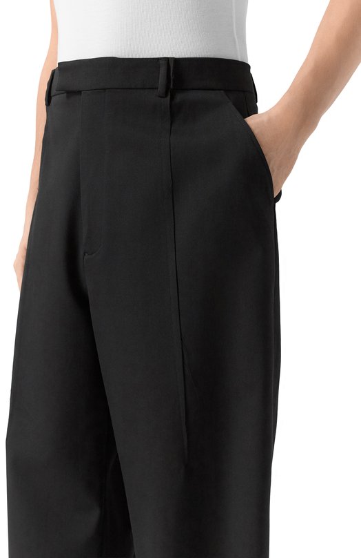 Шерстяные брюки VETEMENTS ME76TP020B/25025 W00L Чёрный  ME76TP020B/25025 W00L Фото 5