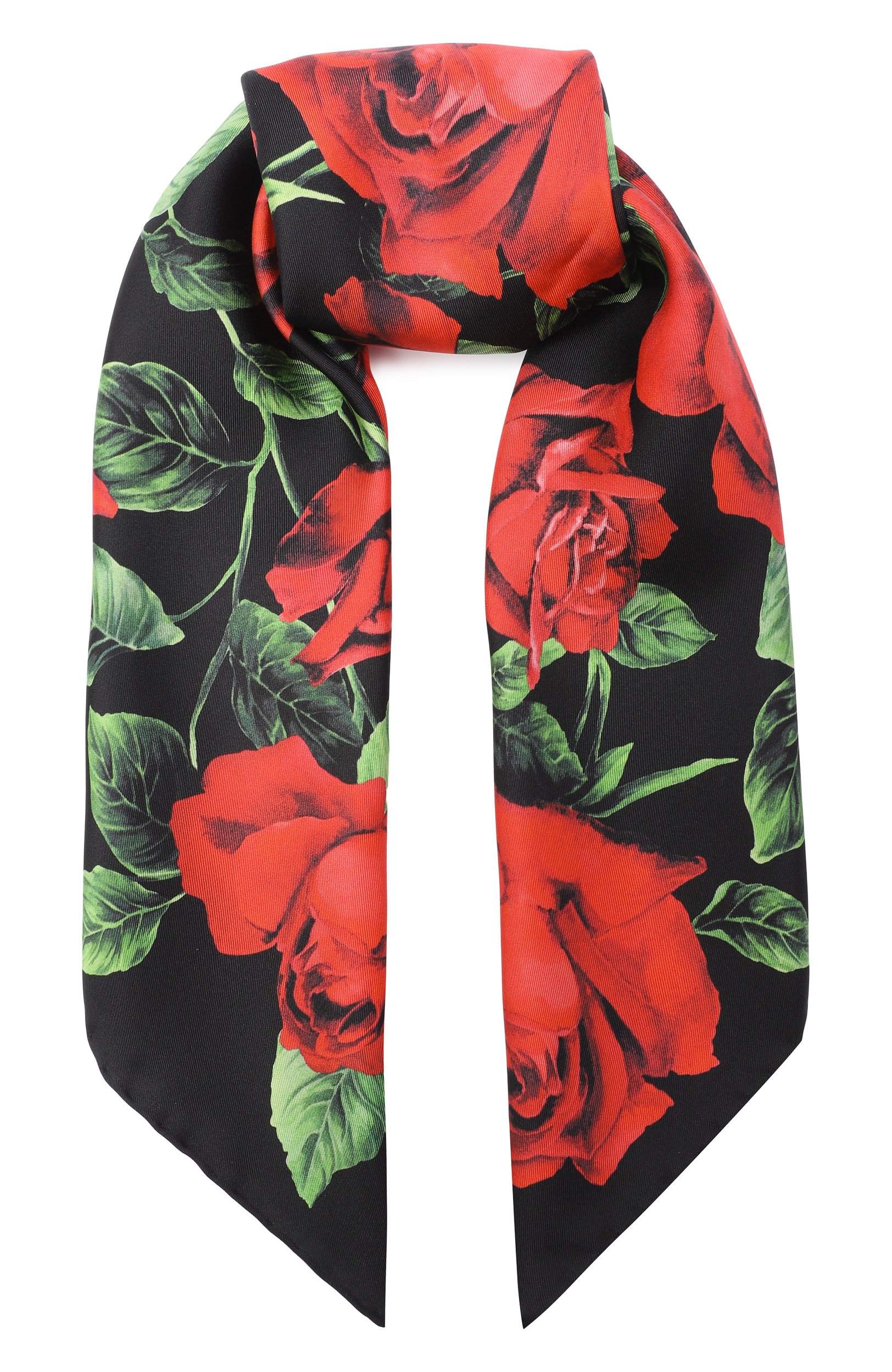 Шелковый платок DOLCE & GABBANA, арт. FN092R/GDDW2, фото 1
