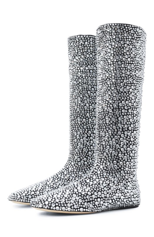 Текстильные сапоги Giuseppe di Morabito 05FW2SH024FC 028 Серебряный 05FW2SH024FC 028