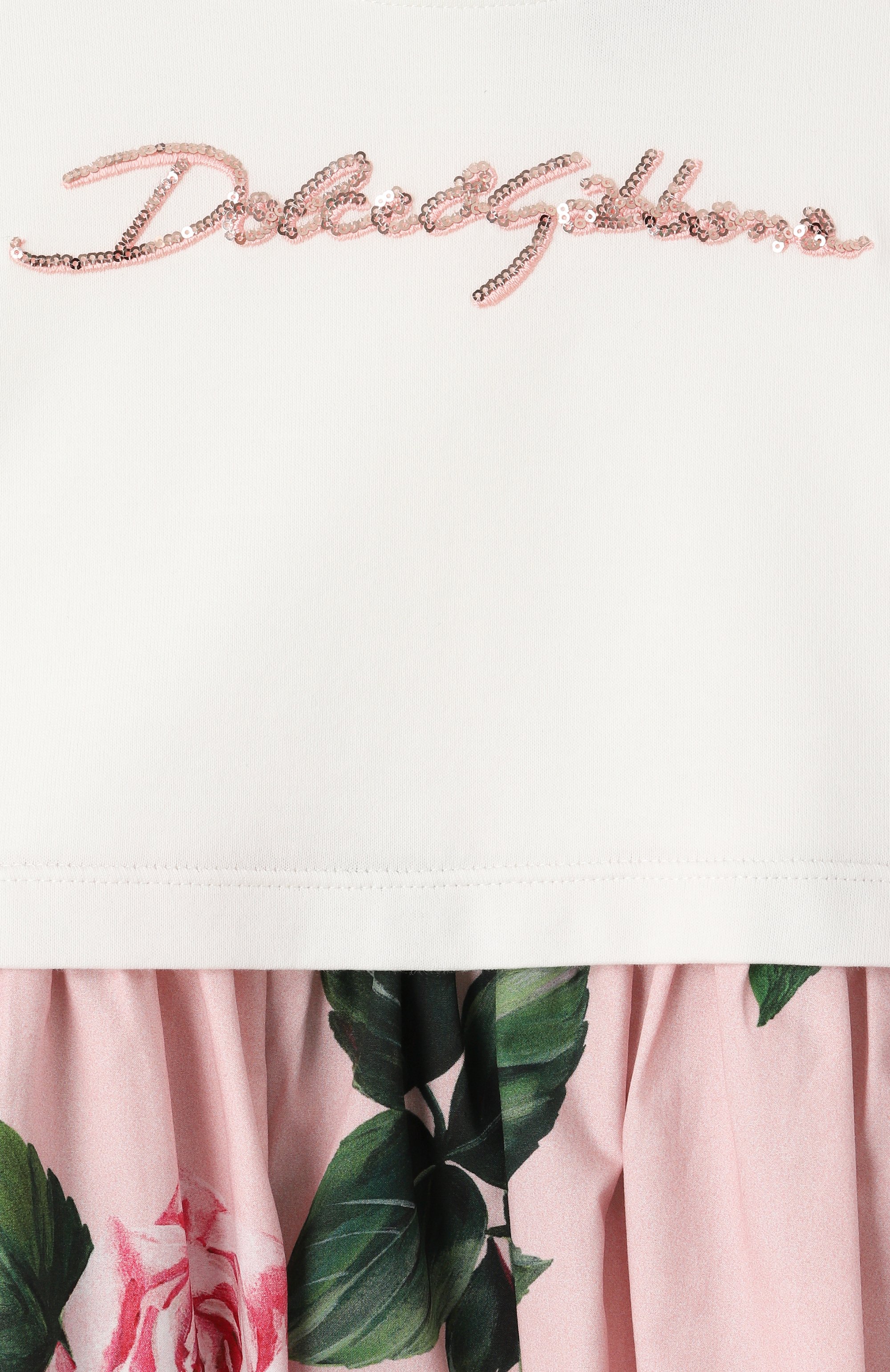 Хлопковое платье DOLCE & GABBANA, арт. L5JD9R/G700S/8-14, фото 3