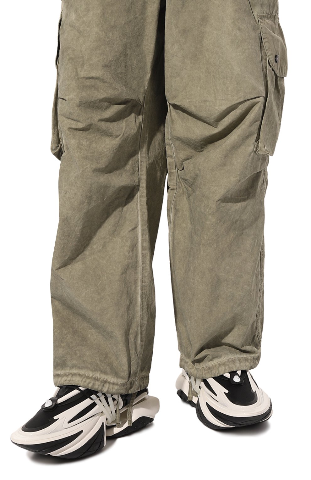 Комбинирова нные кроссовки unicorn BALMAIN, арт. BM1VJ309KN0C, фото 3