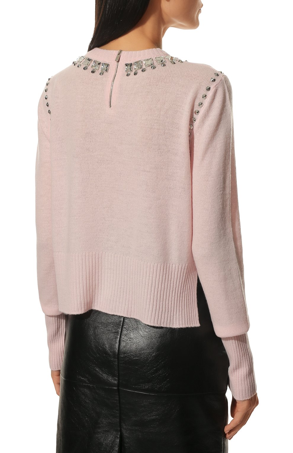 Кардиган из шерсти и кашемира MIU MIU, арт. MMF543-1Z4A-F0AL2, фото 4