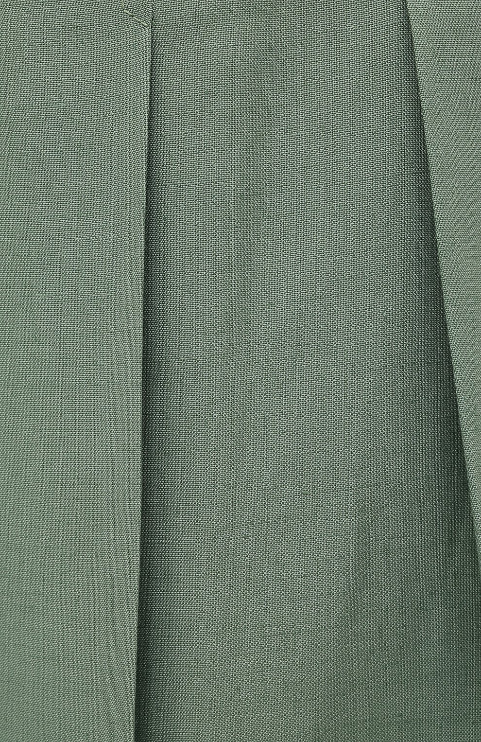 Юбка из вискозы и льна GUCCI зеленого цвета по цене 187200 руб., арт. 652132/Z8A0D, фото 5 Юбка из вискозы и льна GUCCI, арт. 652132/Z8A0D, фото 5