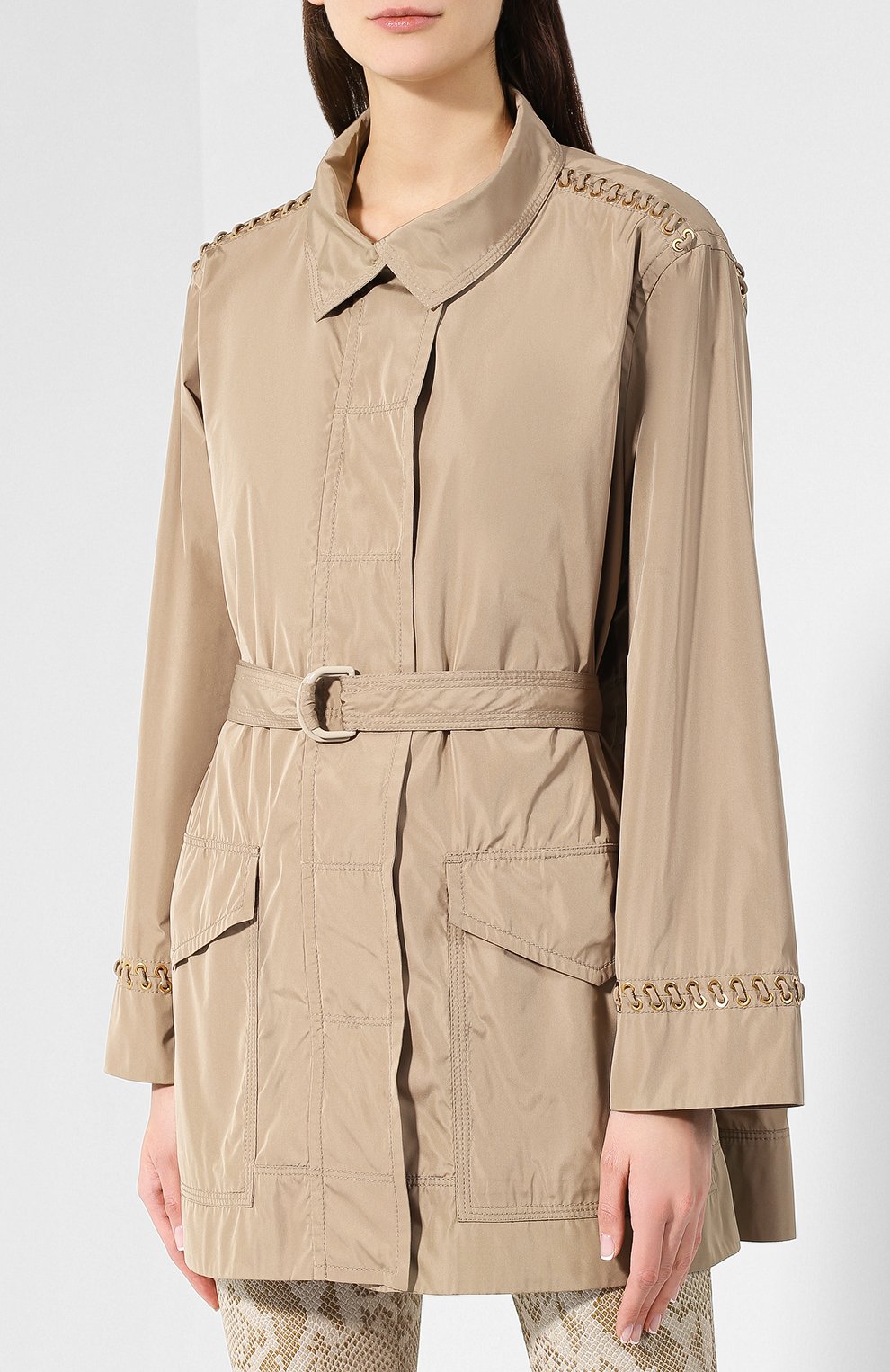 Куртка с поясом ROBERTO CAVALLI, арт. IQT502/TP031, фото 3