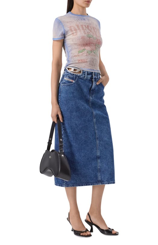 Джинсовая юбка De-Skye Diesel A21716/0ADCD Синий  A21716/0ADCD Фото 2