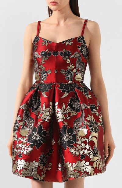Платье с принтом DOLCE & GABBANA, арт. F67G0T/HJMB3, фото 3