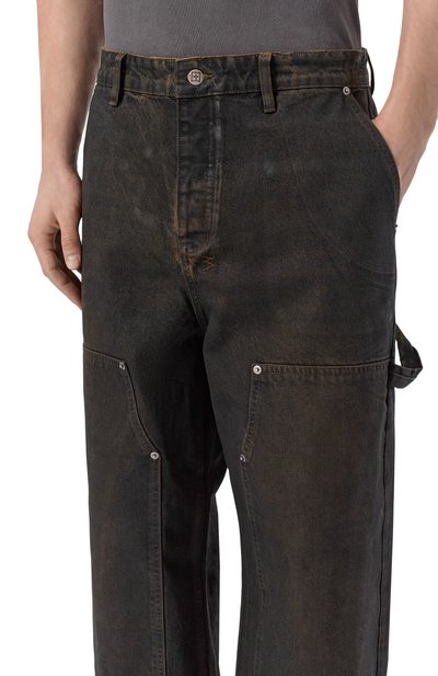 Джинсы maxx operator grease KSUBI темно-коричневого цвета по цене 38700 руб., арт. MPS26PA008, фото 5 Джинсы maxx operator grease KSUBI, арт. MPS26PA008, фото 5