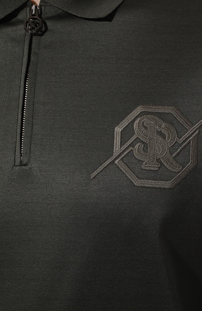 Хлопковое поло STEFANO RICCI, арт. K101029P30/T23351, фото 5