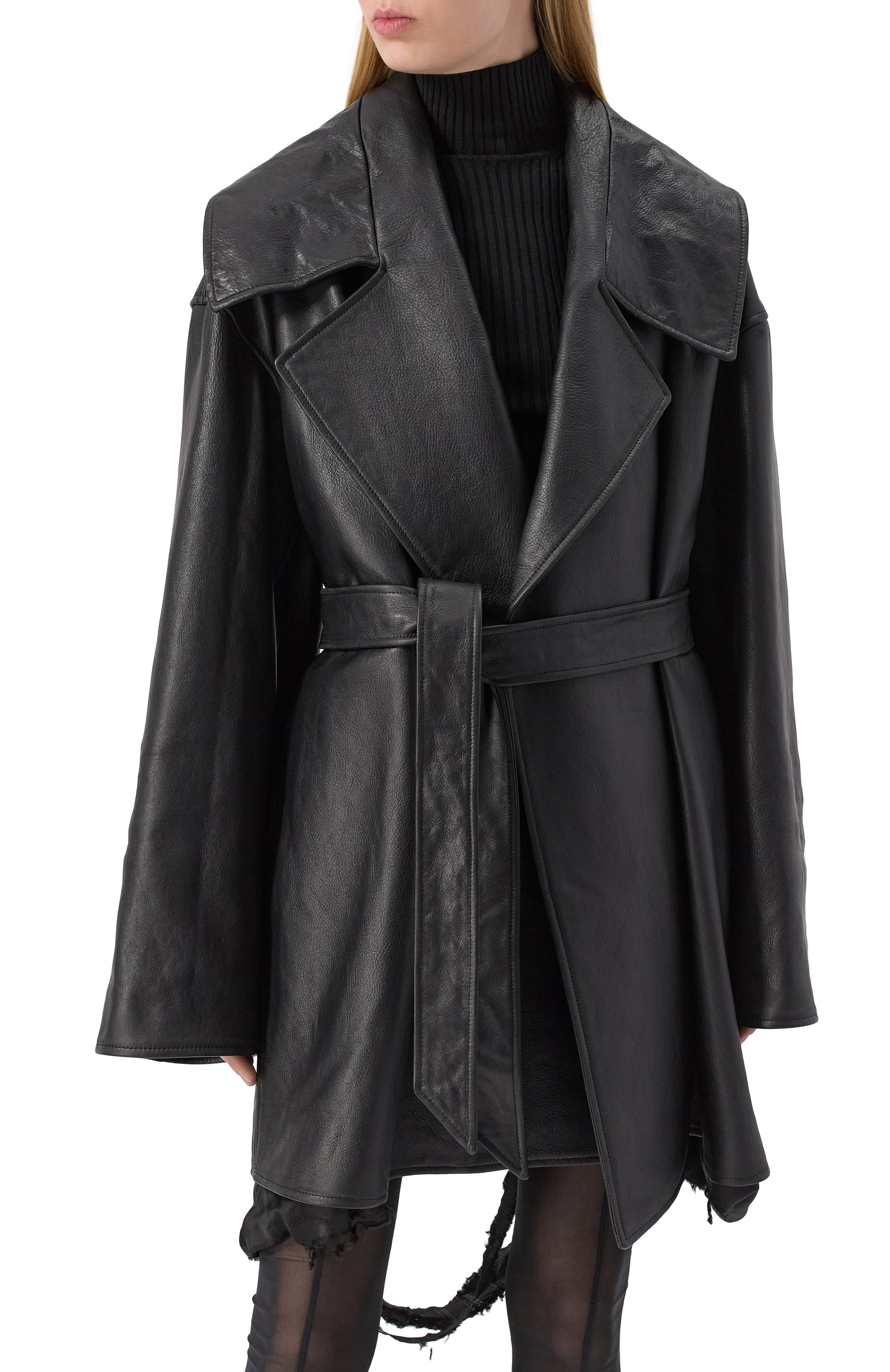 Кожаная куртка BALENCIAGA, арт. 813643/T0S15, фото 3