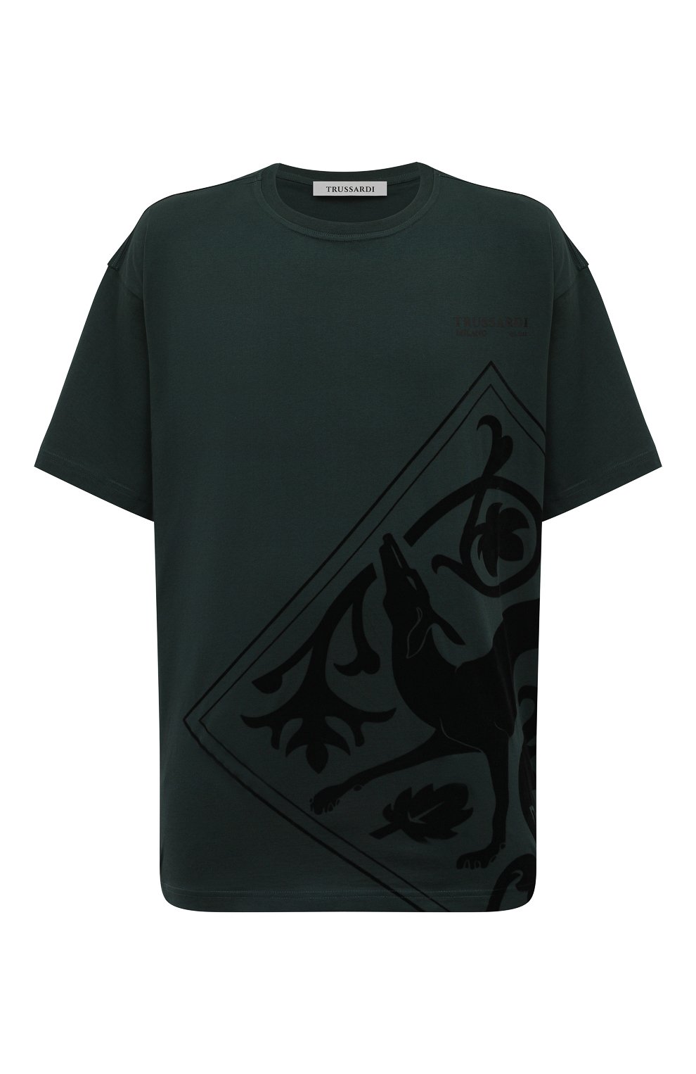 Хлопковая футболка TRUSSARDI, арт. 52T00760-1T006522, фото 1