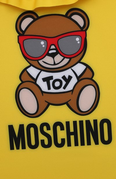 Слитный купальник MOSCHINO желтого цвета по цене 11350 руб., арт. HDL00L/LKA00/4A-8A, фото 3 Слитный купальник MOSCHINO, арт. HDL00L/LKA00/4A-8A, фото 3