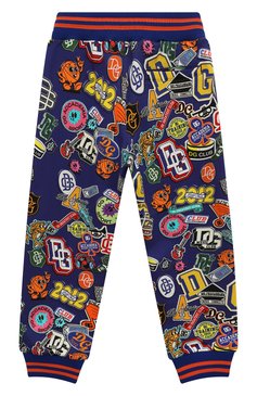Хлопковые джоггеры DOLCE & GABBANA, арт. L4JPGM/HS7L9/8-14, фото 1
