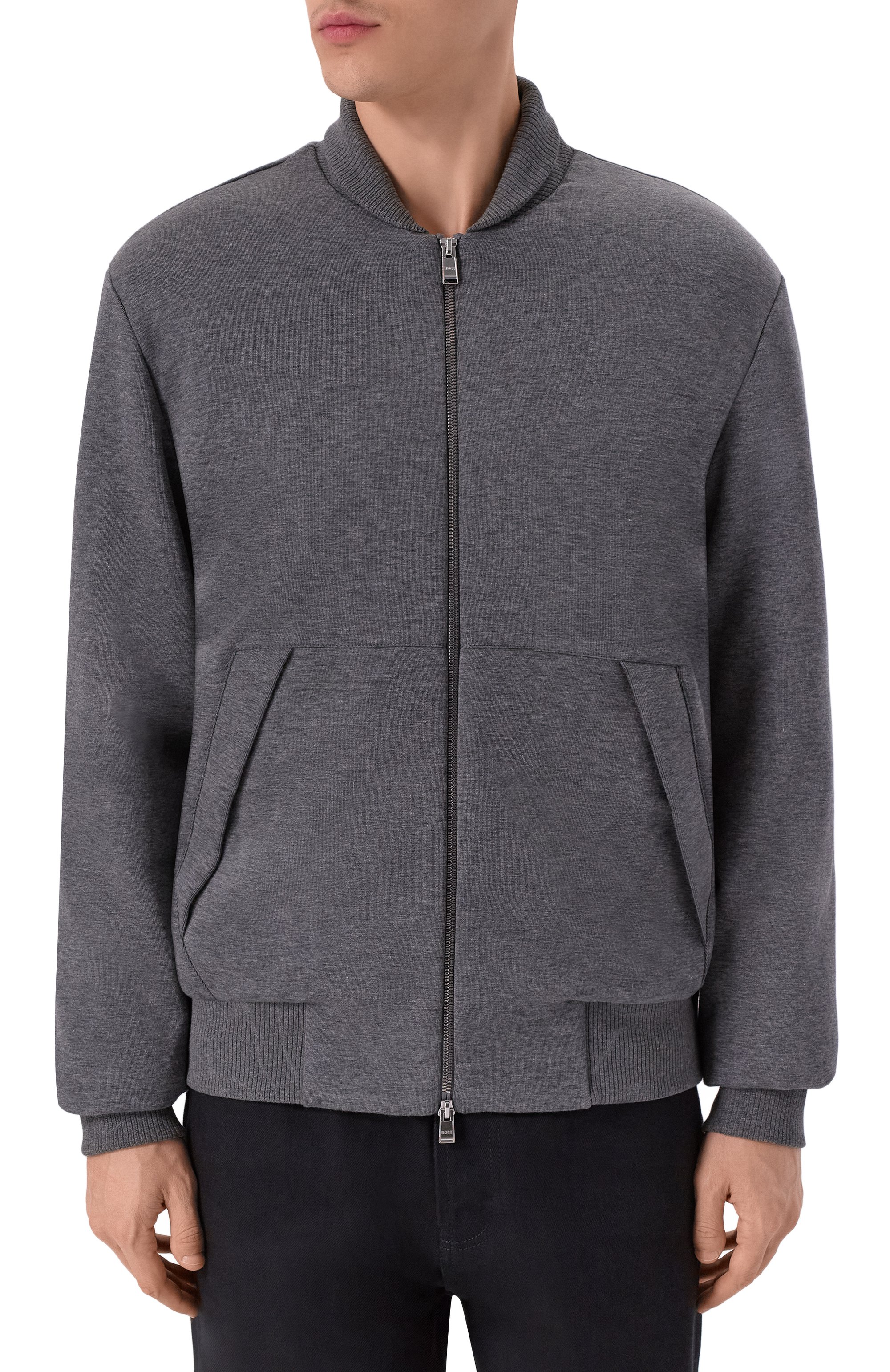 Толстовка из хлопка и шерсти BOSS, арт. 50549302, фото 3