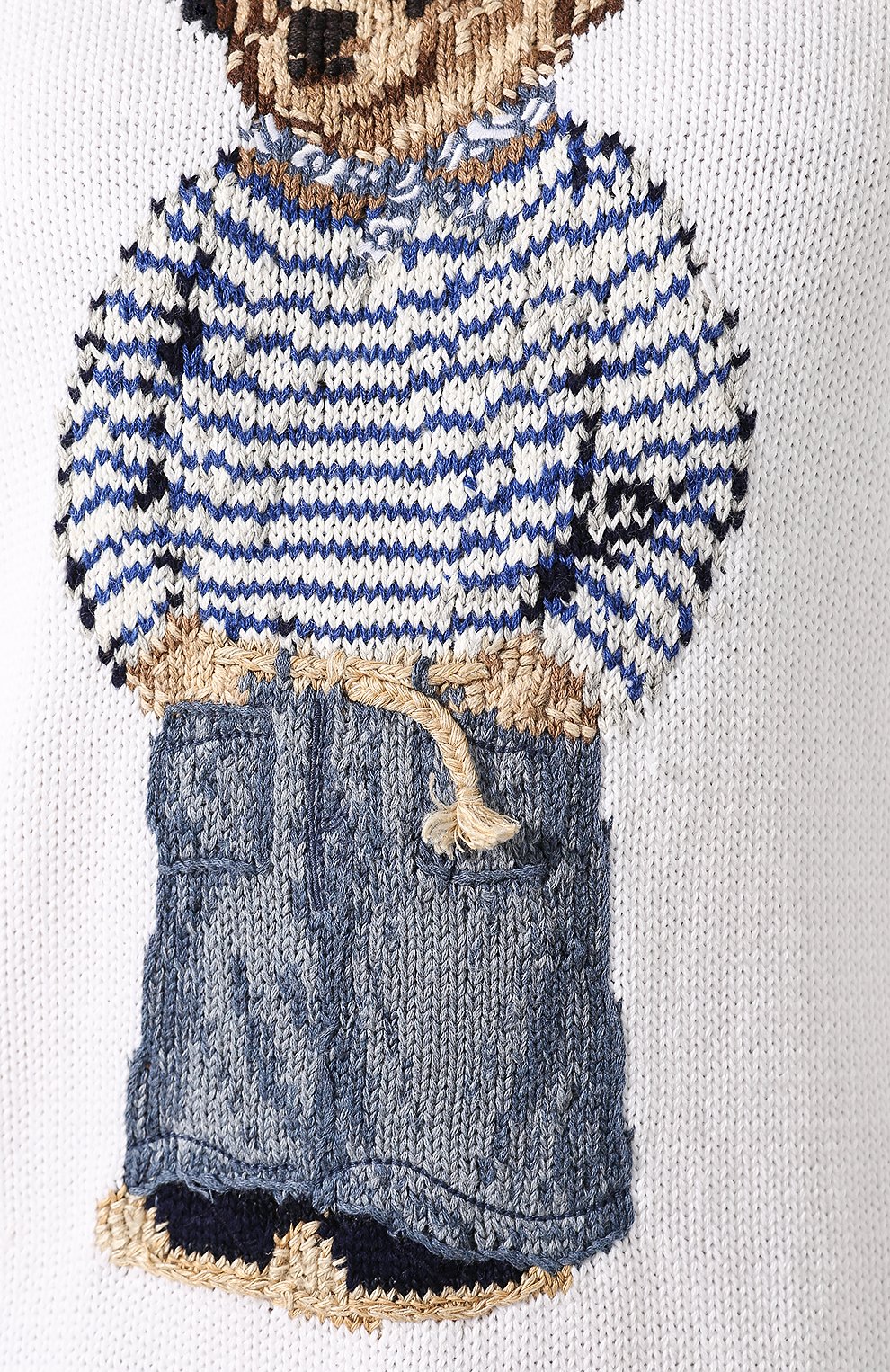 Хлопковый пуловер POLO RALPH LAUREN, арт. 211792404, фото 5