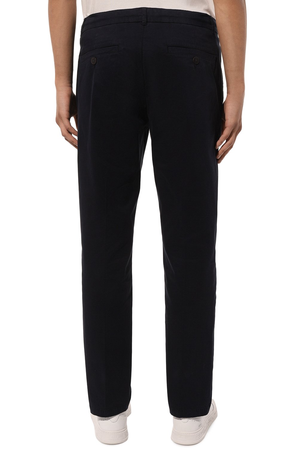 Хлопковые брюки BOGNER темно-синего цвета по цене 24900 руб., арт. 18386888, фото 4 Хлопковые брюки BOGNER, арт. 18386888, фото 4