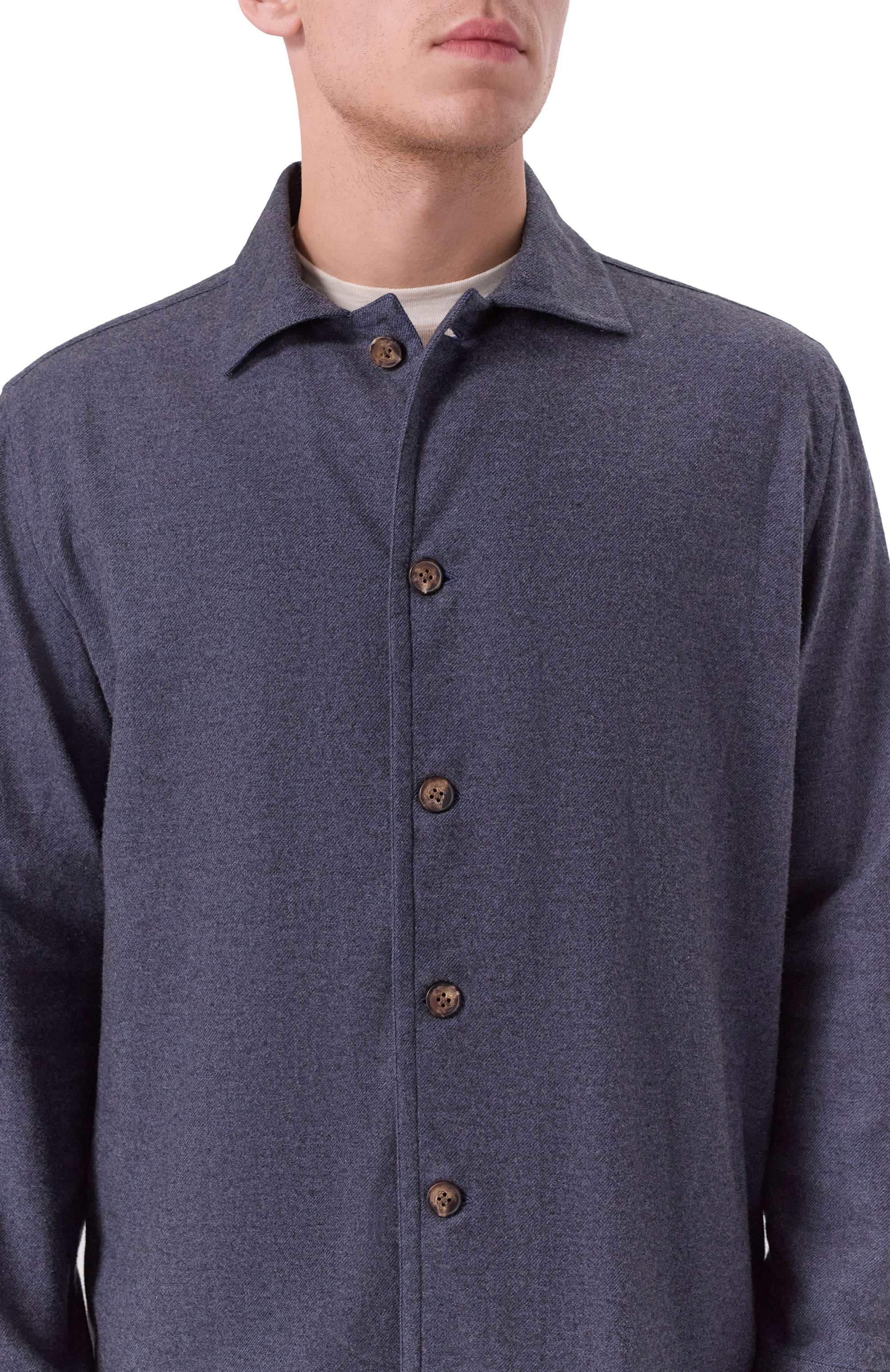 Хлопковая рубашка GIAMPAOLO, арт. GB24/TS43317, фото 5