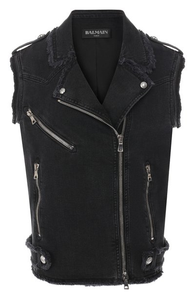 Джинсовый жилет BALMAIN, арт. RF18754/D027, фото 1