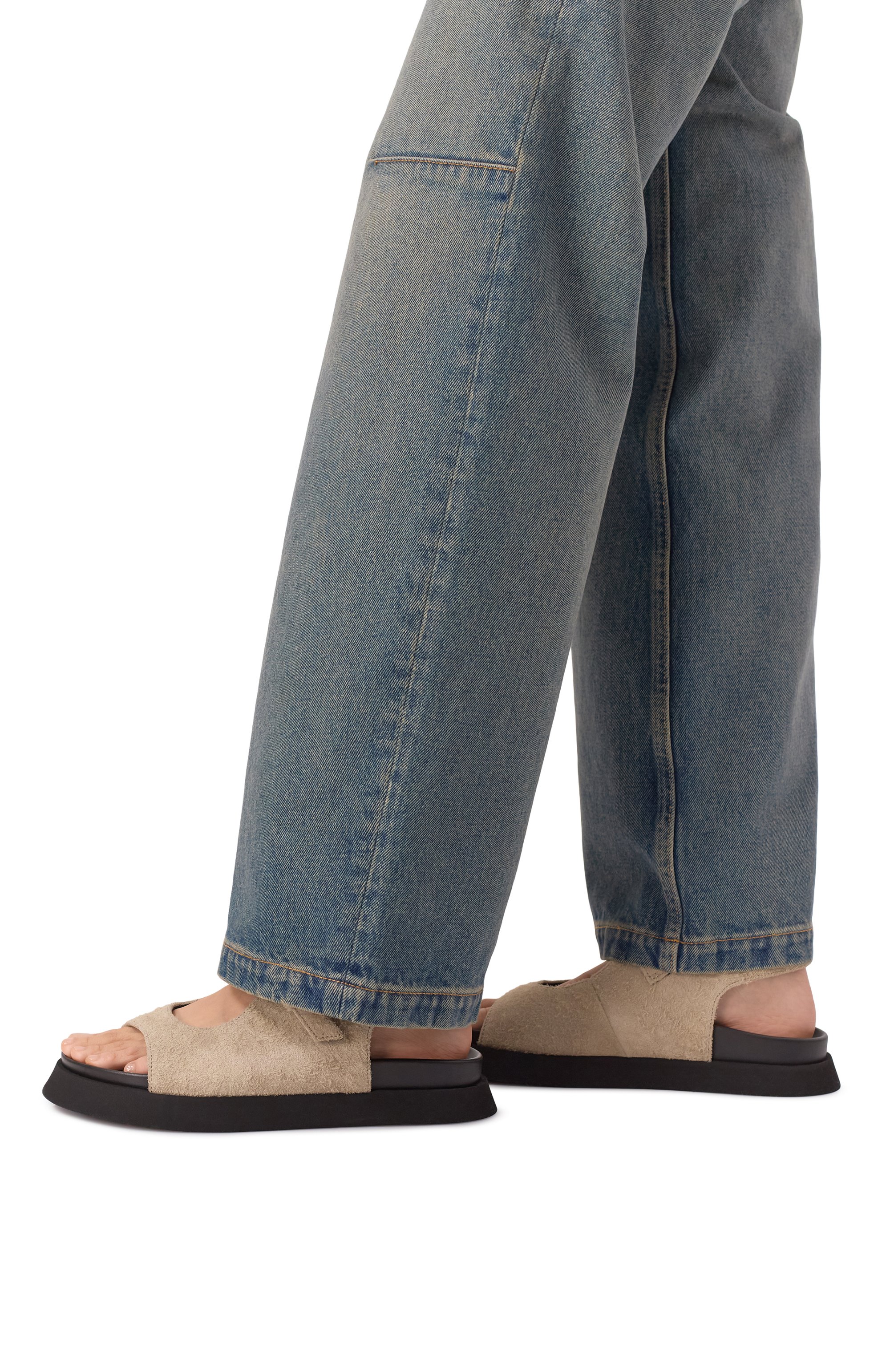 Замшевые сандалии MOSCHINO, арт. 16074/ME5, фото 3