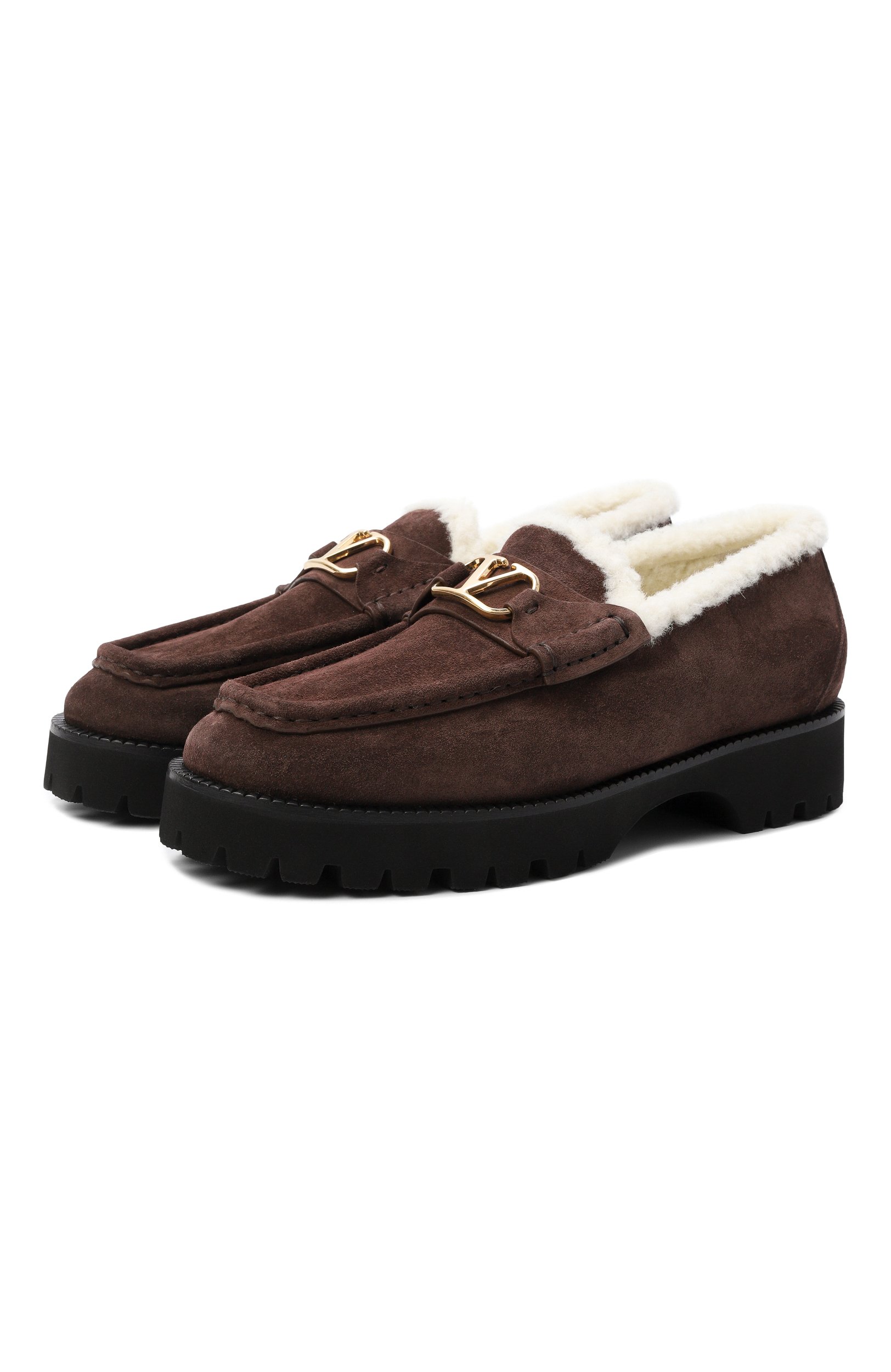 Замшевые лоферы vlogo VALENTINO, арт. 9W2S0NF5/KJD, фото 1