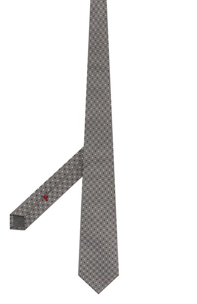 Шелковый галстук BRUNELLO CUCINELLI, арт. MM8900018, фото 3