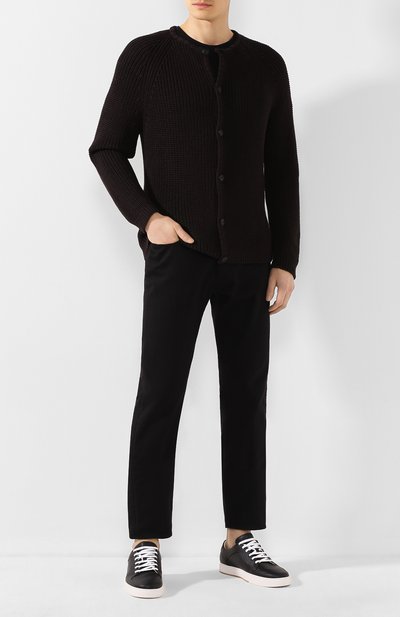 Кардиган из смеси хлопка и шелка GIORGIO ARMANI, арт. 3HSE04/SM14Z, фото 2