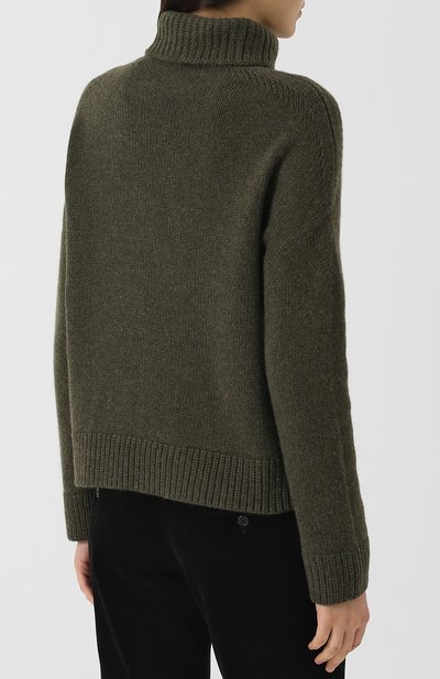 Кашемировый пуловер с высоким воротником LORO PIANA, арт. FAI3335, фото 4