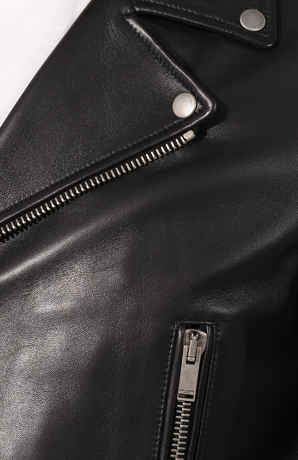 Кожаная куртка SAINT LAURENT, арт. 578686/YC2Q0, фото 5