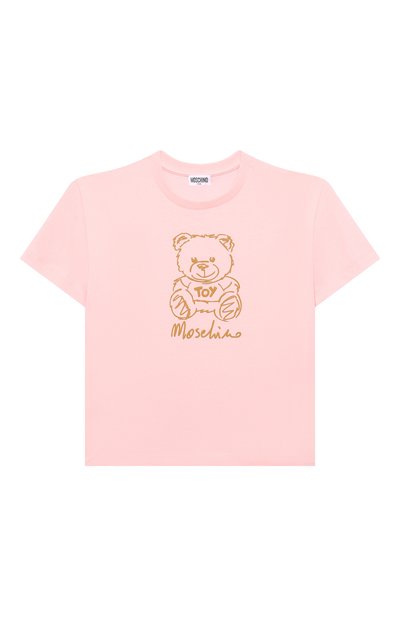 Хлопковая футболка MOSCHINO, арт. HUM051/LAA01/10-14