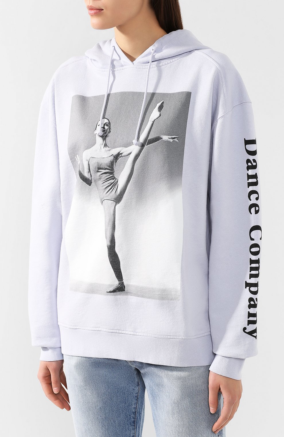 Хлопковое худи ACNE STUDIOS голубого цвета по цене 28000 руб., арт. AI0023, фото 3 Хлопковое худи ACNE STUDIOS, арт. AI0023, фото 3