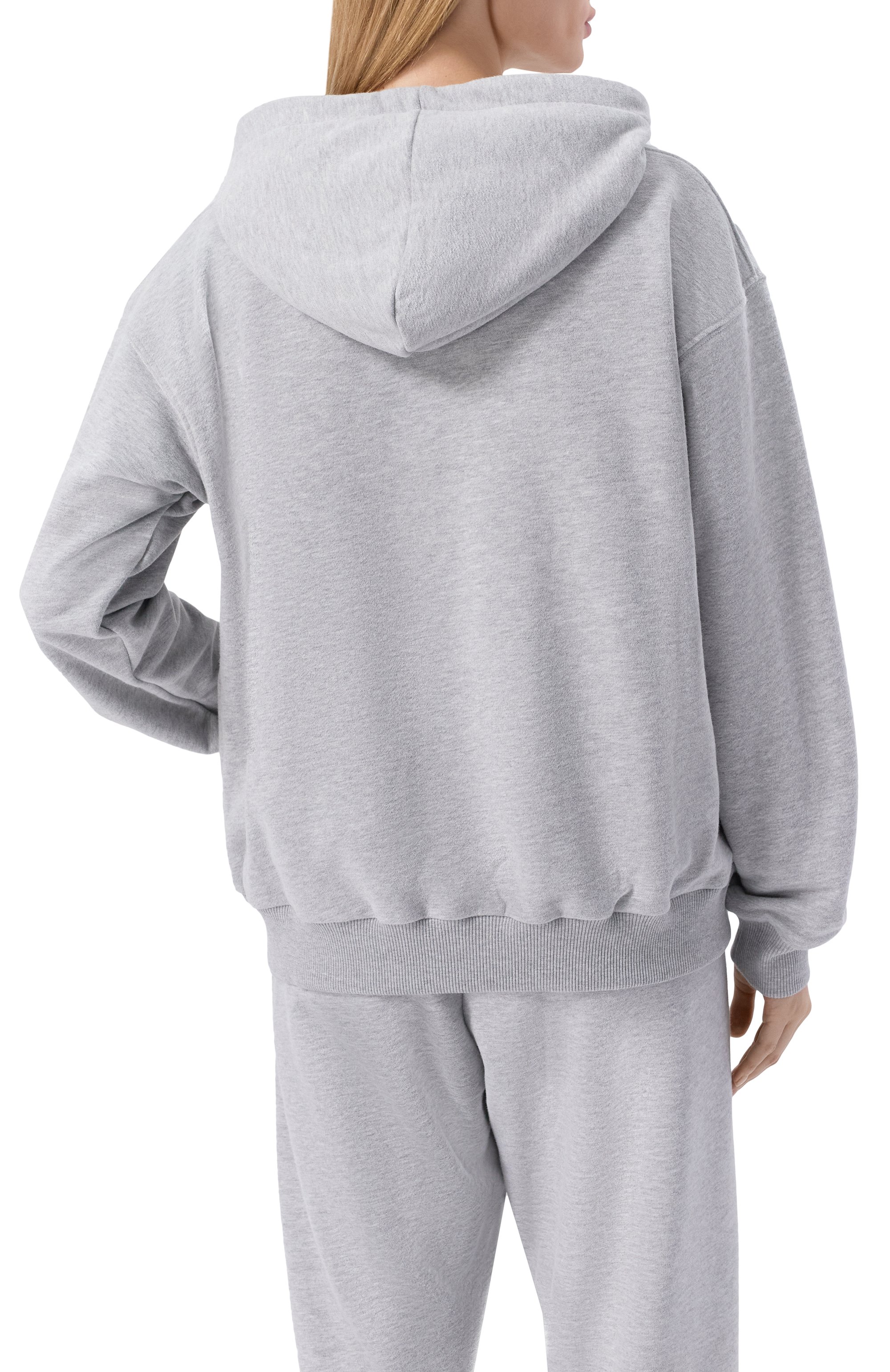 Хлопковый костюм SASHA KIM серого цвета по цене 43900 руб., арт. SK-00001687, фото 3 Хлопковый костюм SASHA KIM, арт. SK-00001687, фото 3