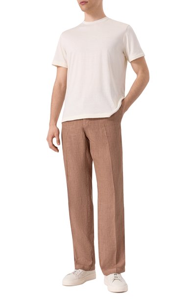 Футболка из шелка и хлопка COLOMBO, арт. TS00404/M0146-J0, фото 2