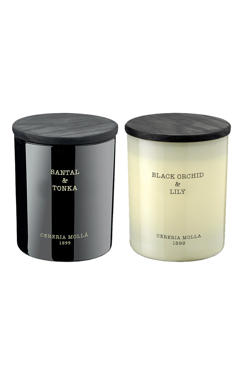 Подарочный сет свечей iv black orchid & lily / santal & tonka (2x230g) CERERIA MOLLA 1899, арт. 8423400179602, фото 1
