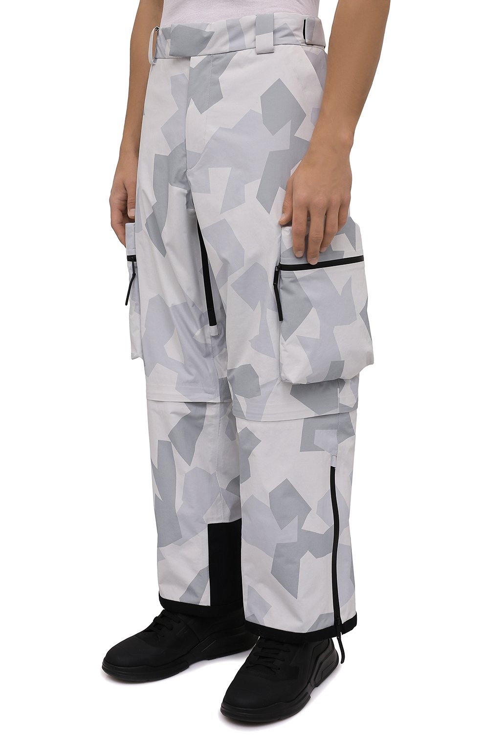 Утепленные брюки PRADA, арт. SPH124-1YYU-F0K44-202, фото 3