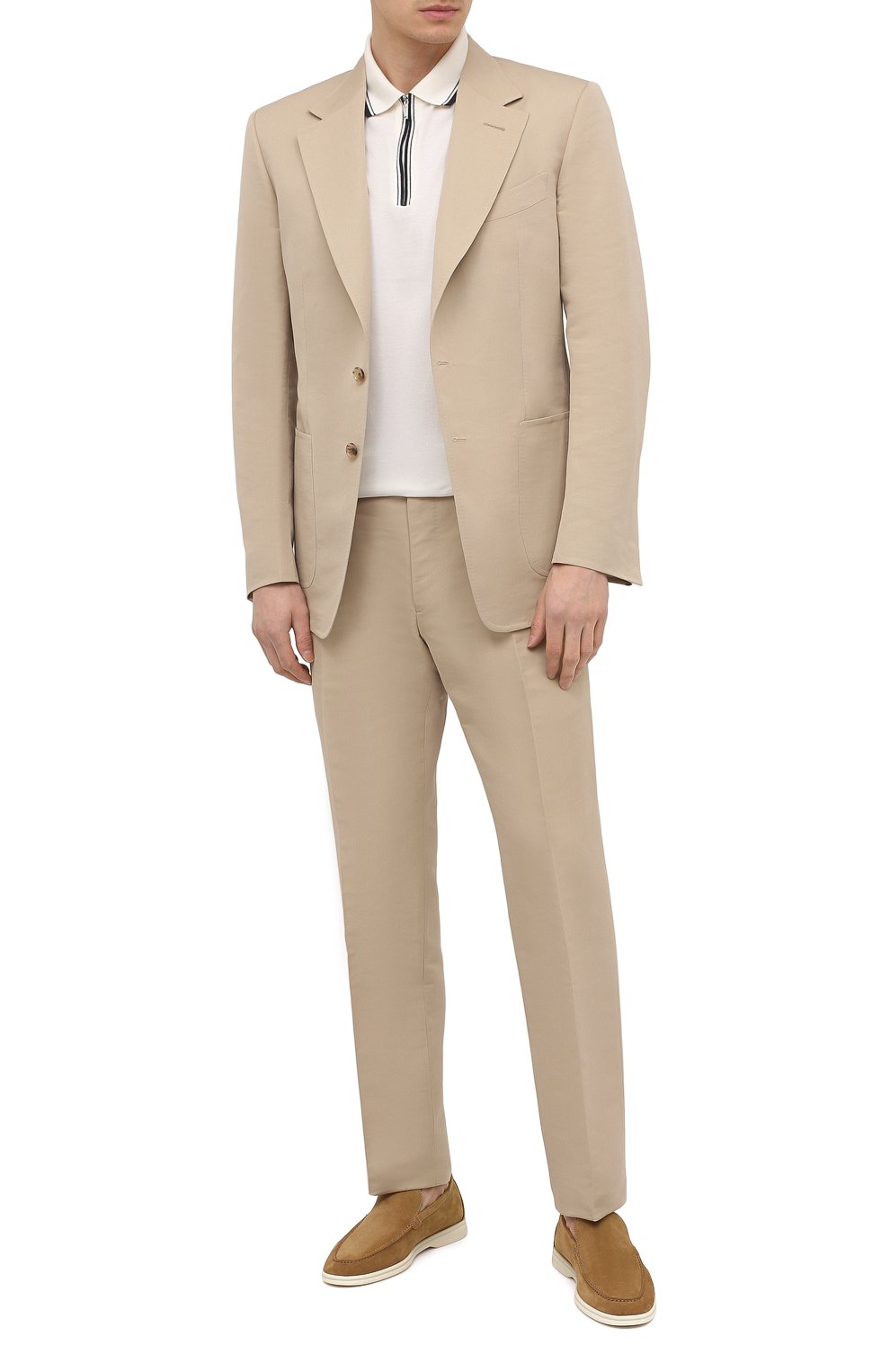 Замшевые лоферы summer walk LORO PIANA, арт. FAE8124, фото 2