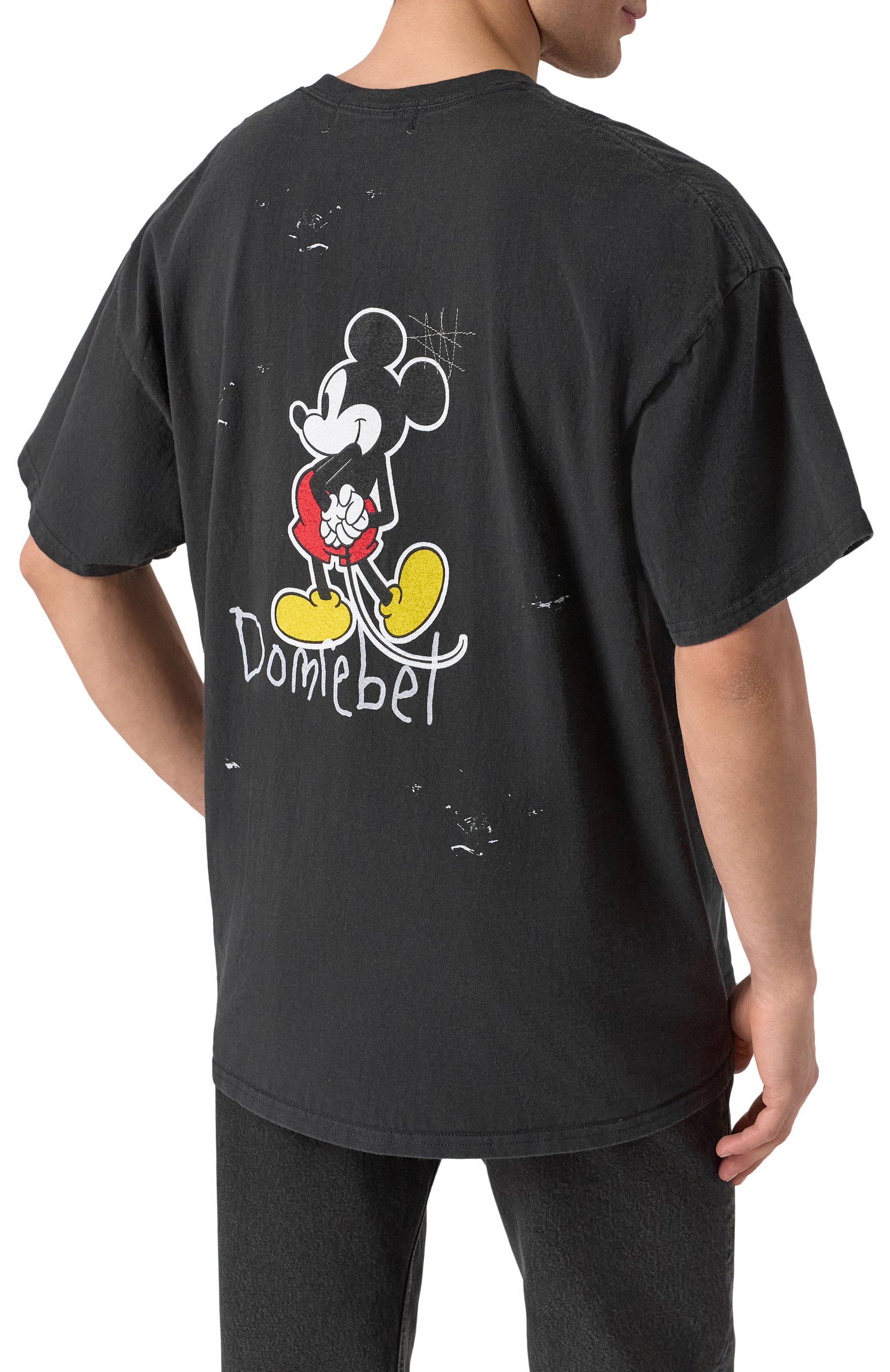 Хлопковая футболка DOMREBEL, арт. VTG MICK SS25/T-SHIRT, фото 4