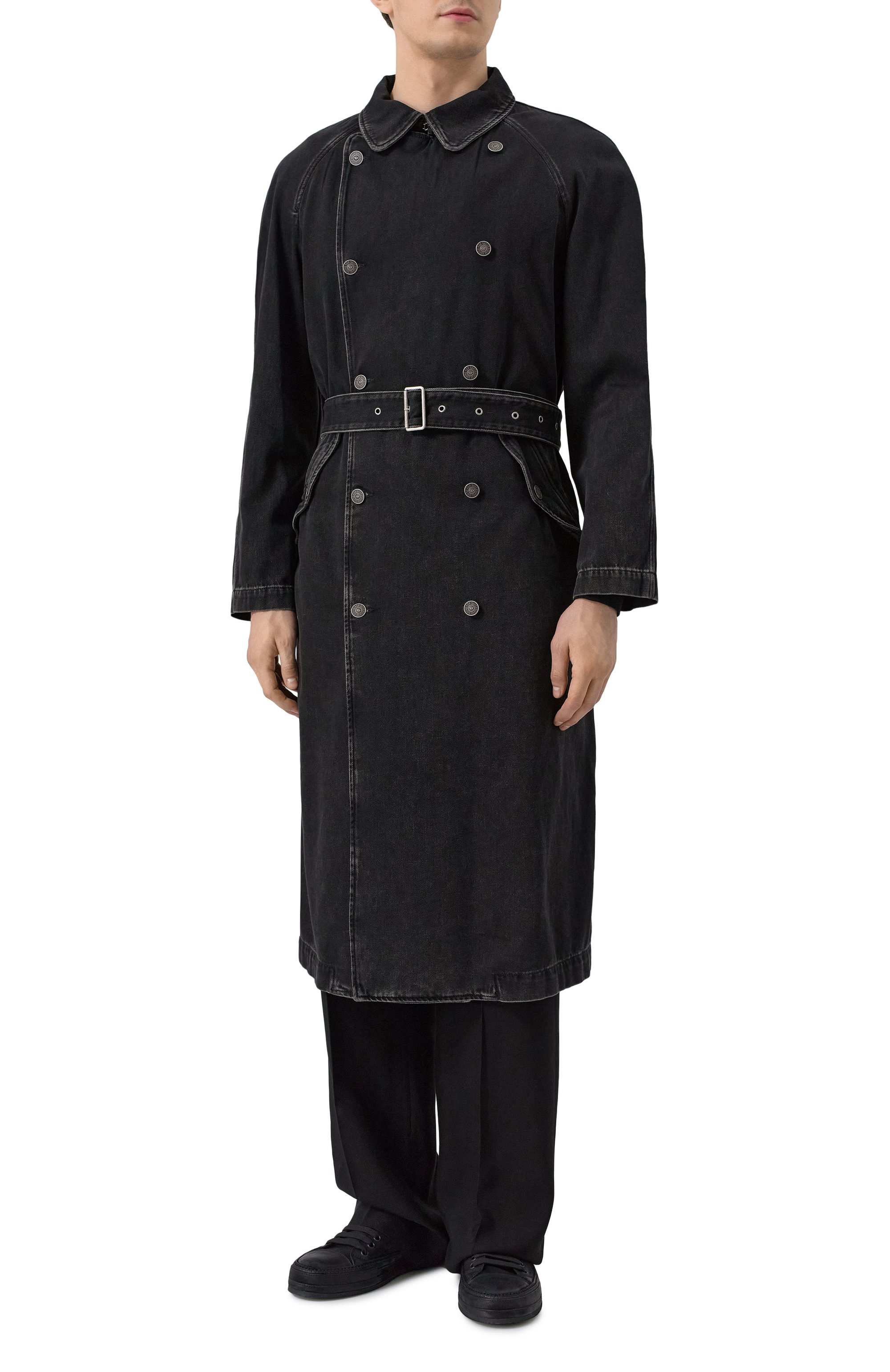 Джинсовый тренч DIESEL, арт. A12996/09I35, фото 3