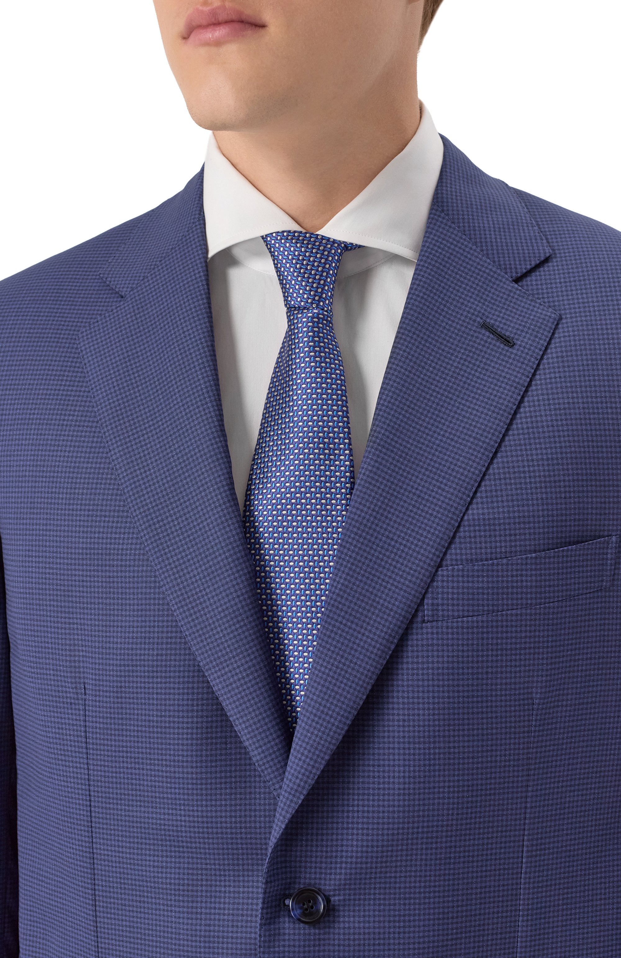 Шелковый галстук KITON, арт. UCRVKLC06L1002, фото 2