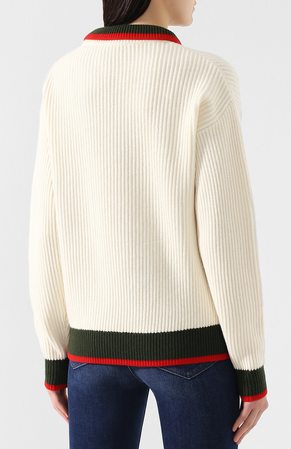 Пуловер из смеси шерсти и кашемира BURBERRY, арт. 8004796, фото 4