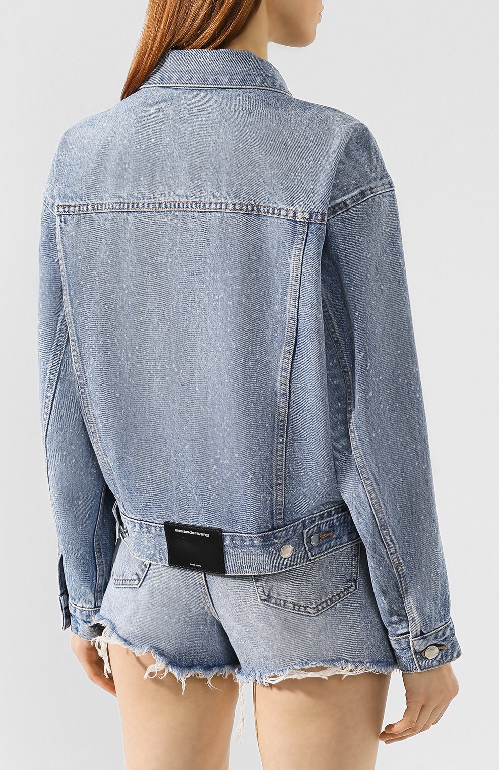 Джинсовая куртка ALEXANDER WANG, арт. 4D992421BZ, фото 4