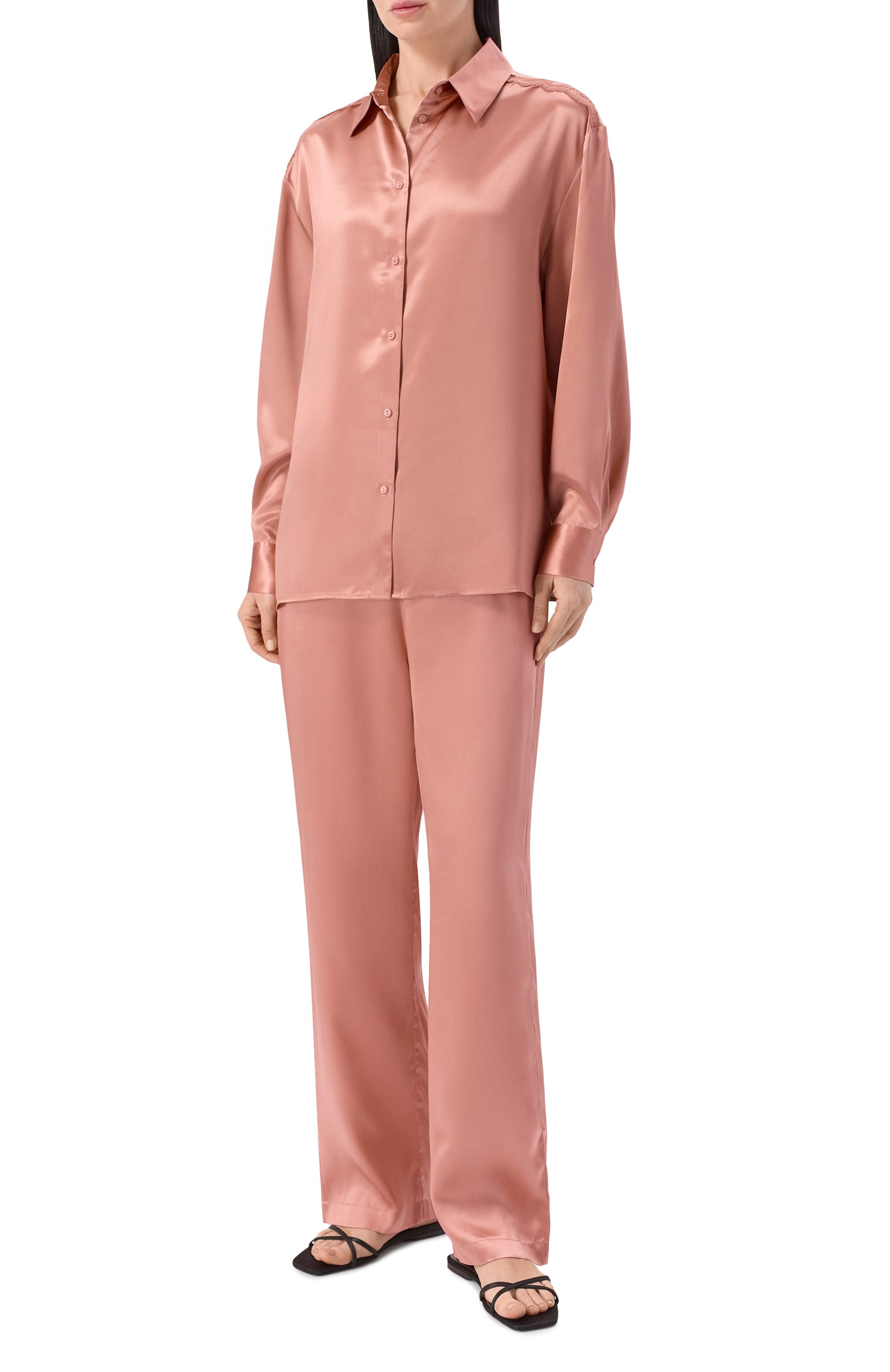 Шелковые брюки SIMONE PERELE, арт. 1F8660, фото 2