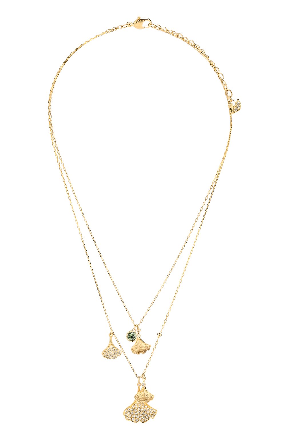 Колье stunning ginko SWAROVSKI золотого цвета по цене 9480 руб., арт. 5527079, фото 1 Колье stunning ginko SWAROVSKI, арт. 5527079, фото 1