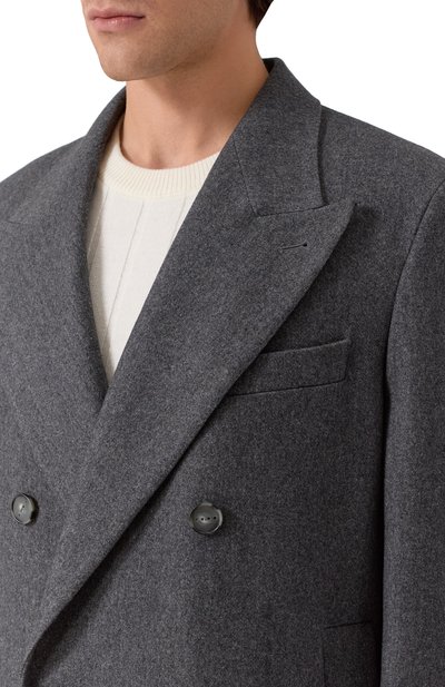 Шерстяное пальто HEVO, арт. MASSAFRA N 150/I740, фото 5