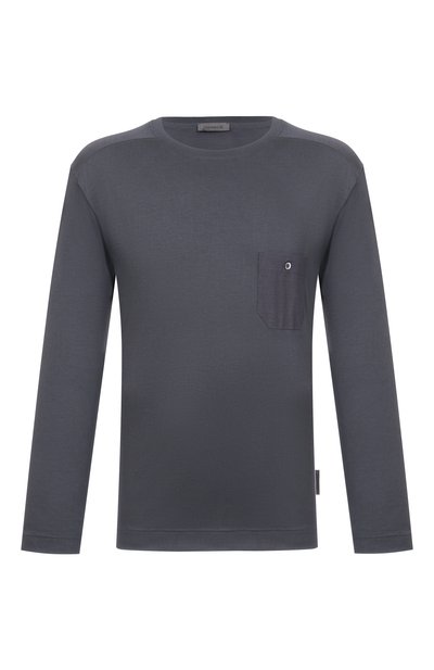 Мужская лонгслив из смеси хлопка и вискозы ZIMMERLI, арт. 8520-21090