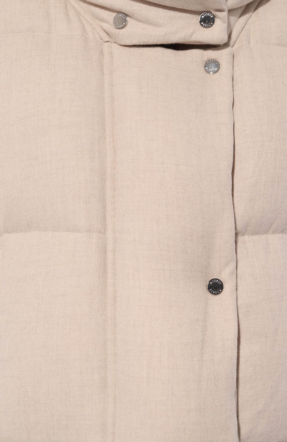 Пуховик MOORER светло-бежевого цвета по цене 310500 руб., арт. MADEIRA/LS9, фото 5 Пуховик MOORER, арт. MADEIRA/LS9, фото 5