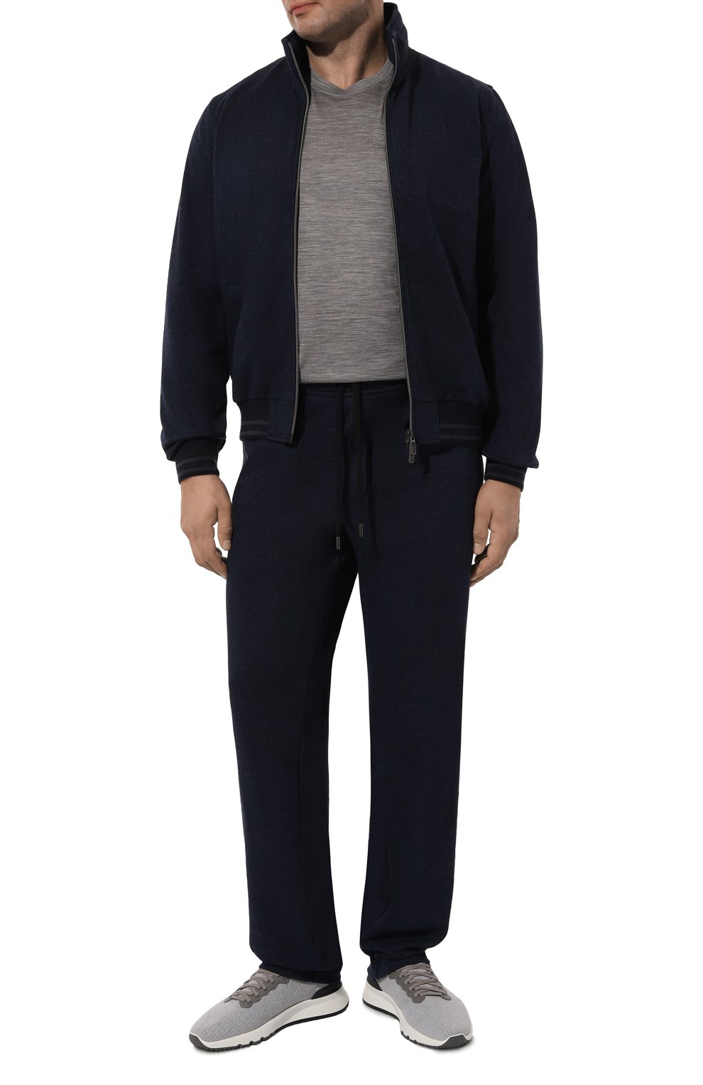 Брюки из шерсти и хлопка CAPOBIANCO, арт. 17M750.PL00./60, фото 2