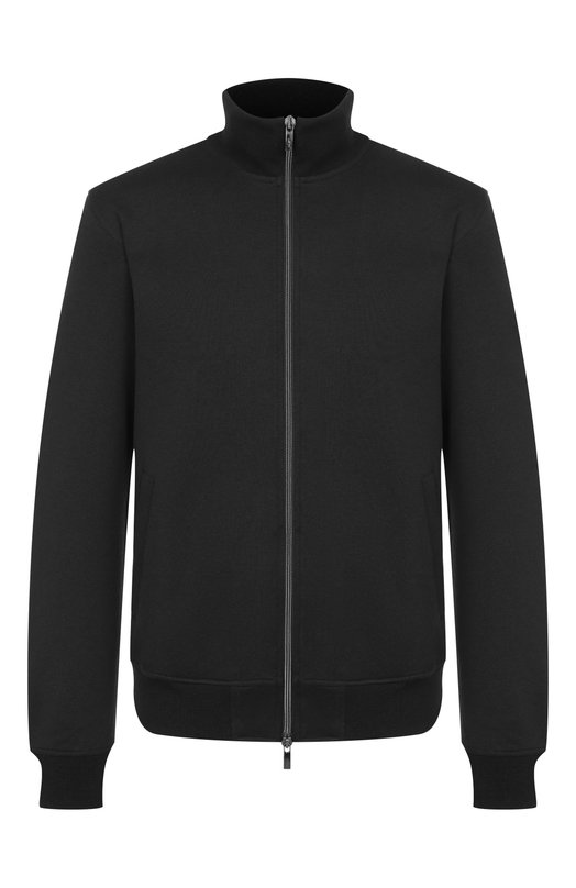 Толстовка из хлопка и кашемира MVST 13M467.VA00.MUST. Чёрный 13M467.VA00.MUST.