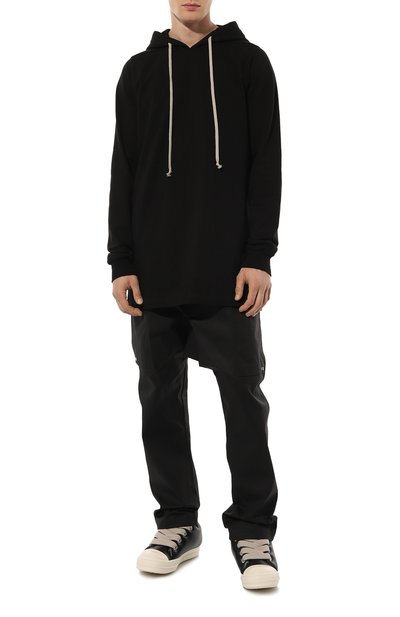 Кожаные кеды luxor jumbo padded low RICK OWENS, арт. RU02C7893/LLPW2, фото 2