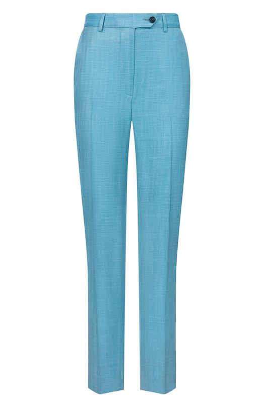 Брюки из шерсти и шелка Kiton D48125K0941 Зелёный D48125K0941